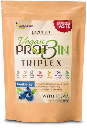 Vegan Protein Triplex - áfonya